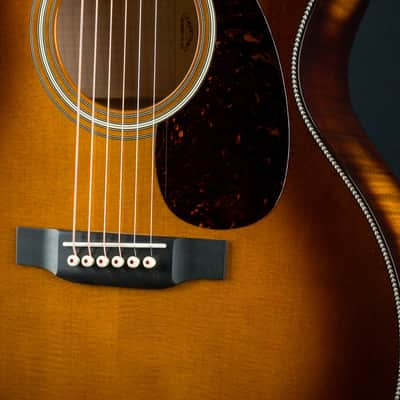 Martin GP Custom Flamed Maple and Sitka Spruce Full Body Ambertone Burst Grand Performance Used (2023) image 7