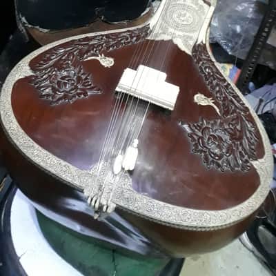 p. & brothers  professional vintage sitar, 40 to 45 years old, double tumba amazin mind blowing sound image 1