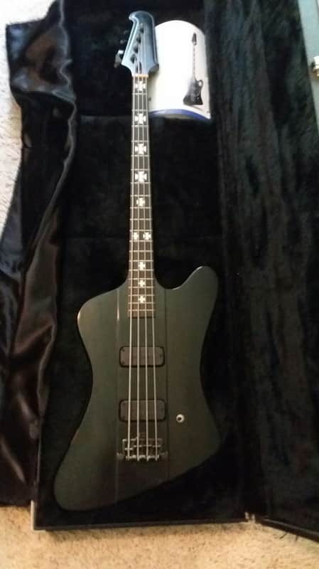 Gibson USA Blackbird / Thunderbird '02 Rat Rod Black image 1