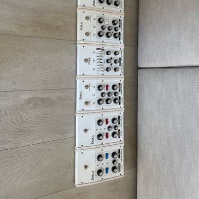 Moog Voyager XL & Moogerfooger Complete Collection (white edition) with lots of accessories White Edition image 17