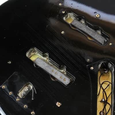 1975 Vintage Fender Jazz Bass 3-Bolt Body ~BLACK~ USA 1970s image 17