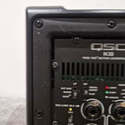 QSC K8 - Active Loudspeaker - Black - Good w/ Cables image 9