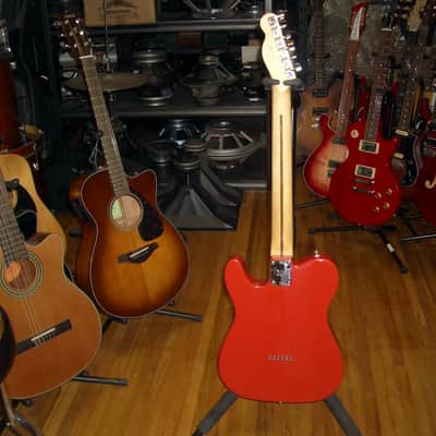 Fender Limited Edition American Standard Telecaster with Matching Headstock 2009 Fiesta Red image 4