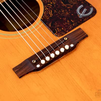 1968 Epiphone Frontier FT-110N Vintage Dreadnought Acoustic Guitar, Gibson-Made Kalamazoo w/ Case image 9