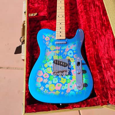 Fender TL-69 TELECASTER MIJ BLUE FLOWER 2016 image 1