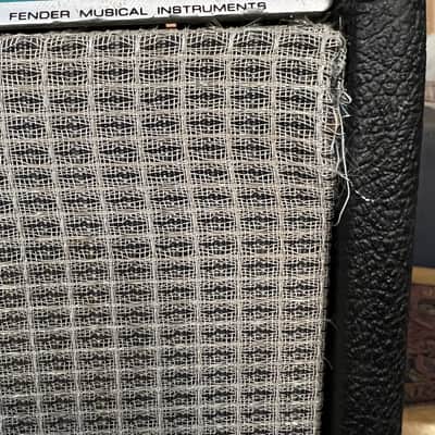 Vintage 1980 Fender Super Reverb Silverface 70 W 4x10" Guitar Combo Tube Amplifier w foot switch image 8