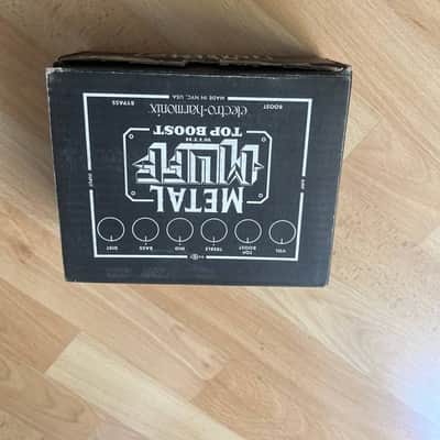 Electro-Harmonix Metal Muff Distortion with Top Boost 2006 - Present - Black image 4