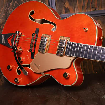 Gretsch Synchromatic Nashville Hollow Body Single-Cut with Bigsby Orange Stain Bild 13
