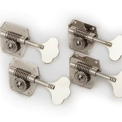 Fender #0078834049 -  Pure Vintage Bass Tuning Machines, Nickel-Plated Steel, (4) image 2