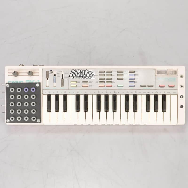 Diabolical Devices Casio SK-1 Circuit Bent Sampling Keyboard Synthesizer #38947 image 1
