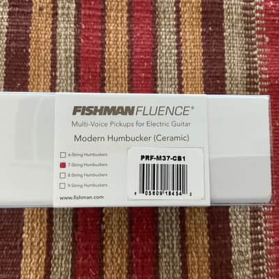 Fishman Fluence String Modern Humbucker 7 Ceramic 3 Voices BLACK image 3