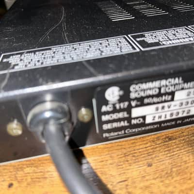 Roland SRV-330 Dimensional Space Reverb - Tested Working, 1U Rack image 10