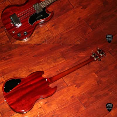 1969 Gibson  EB-0  Cherry Red (GIB0233) image 2
