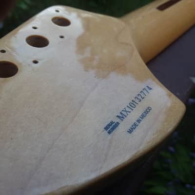 Fender Stratocaster 70's neck bullet truss rod Maple Strat image 7