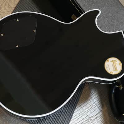 2025 Gibson Les Paul Custom Electric Guitar Black Ebony + COA OHSC image 13