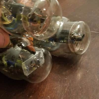 RCA Pair (2) Type 42 Pentode Power Amplifier Antique AT1000 TESTED Vacuum Tube Engraved Audio 1932-1950 image 10