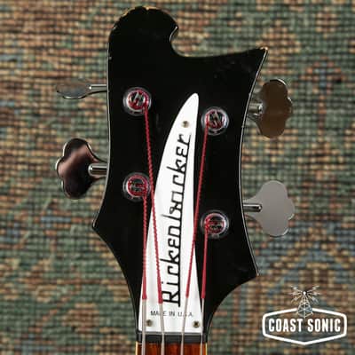 2004 Rickenbacker 4003 Bass, Jetglo, Made in USA, with case image 11