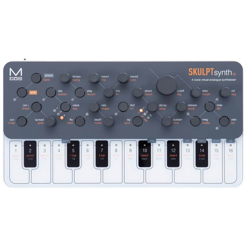 鍵盤楽器 Modal Electronics SKULPT Modal Electronics Skulpt SE 4-Voice Analog Synthesizer | Reverb