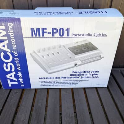 Brand New TASCAM MF-P01 Portastudio Multitrack Cassette Recorder 2000s - Silver image 15