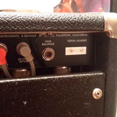 Fender Super Champ "rivera era" 1984 Black Face image 8