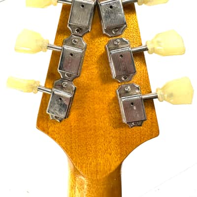 Custom Gizmotron equipped guitar infinite sustain experimental musical instrument The Gizmo Tronic 2023 - Silver relic image 9
