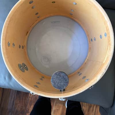 Vintage Ludwig 3ply 14x10 Thermogloss Rack Tom 60's Keystone Badge! image 9