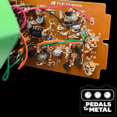 Ibanez TS10 Tube Screamer Classic MC4558 Chip 1986 - 1990 - Green - X17253 image 13