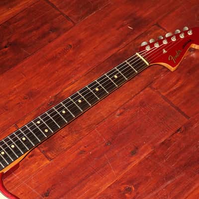 1964 Fender Jaguar  Candy Apple Red (FEE1182) image 9