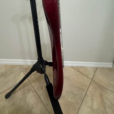 Fender American Deluxe Fat Stratocaster HSS with Rosewood Fretboard 1999 - 2001 - Crimson Transparent image 9
