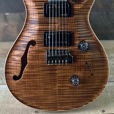 PRS Wood Library Custom 24 Fatback Semi-Hollow! - Copperhead 425090 image 8