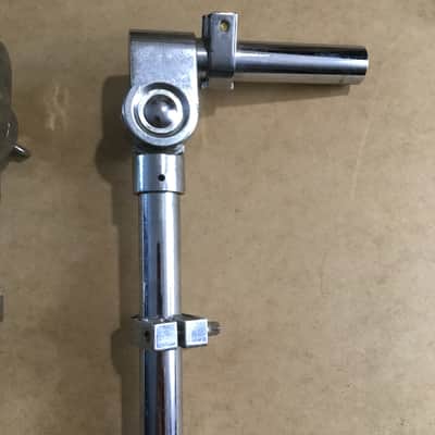 Two Vintage Drummer Kit 7/8” Diameter Percussion Drum Set Drums Percussion Tom Mounts 2 Arms Clamps image 14