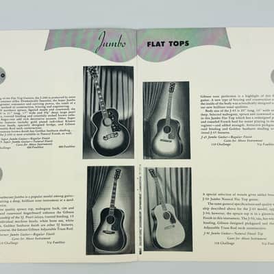 Gibson Vintage Acoustic Guitar Catalog- Rare! 1950 image 8