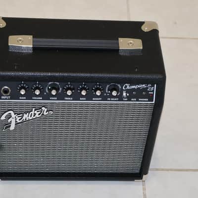 Fender Champion 25 2026 - Black / Chrome image 2