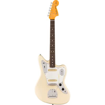 Fender Johnny Marr Jaguar in Olympic White Finish with Case image 2