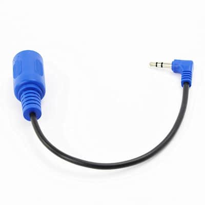 MIDI to TRS 3.5mm Breakout Cable Right Angle Adapter for: Akai, Korg, Line6, LittleBits - MPC Studio, Touch, MPX8, Electribe 2, SQ-1