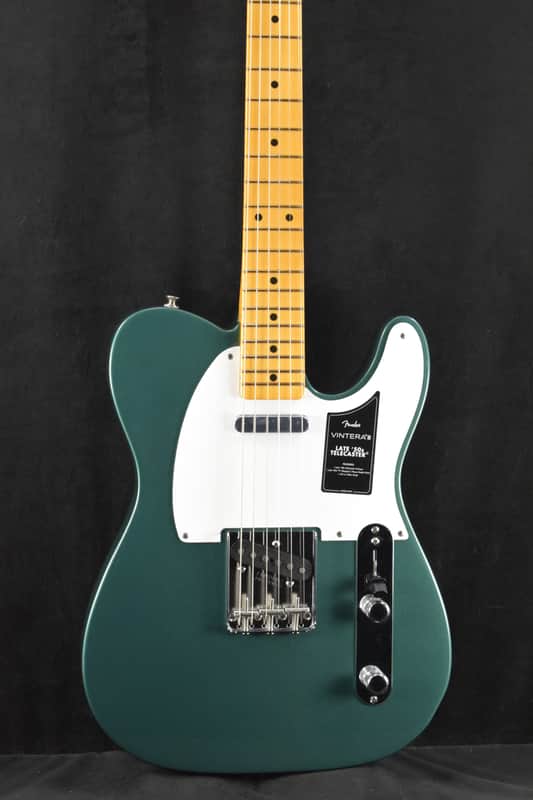 Fender Vintera III Late '50s Telecaster Sherwood Green Metallic Maple Fingerboard image 1