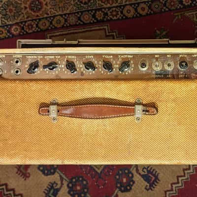 1959 Fender Bassman 5F6A Tweed image 5