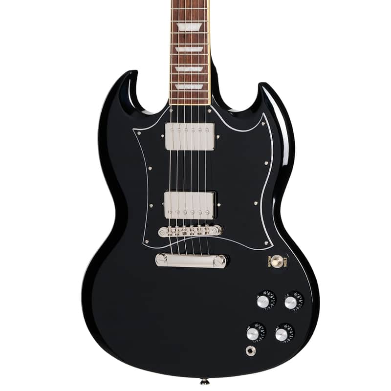 Epiphone SG Standard Guitar w/ Premium Gig Bag - Ebony image 1