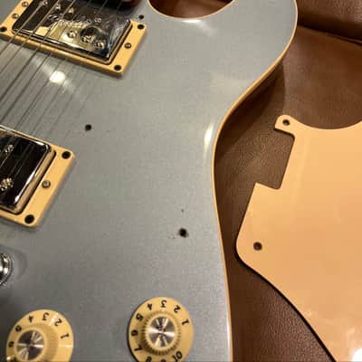 Fender Limited Edition Parallel Universe Series Troublemaker Telecaster Deluxe 2018 Ice Blue Metallic image 16