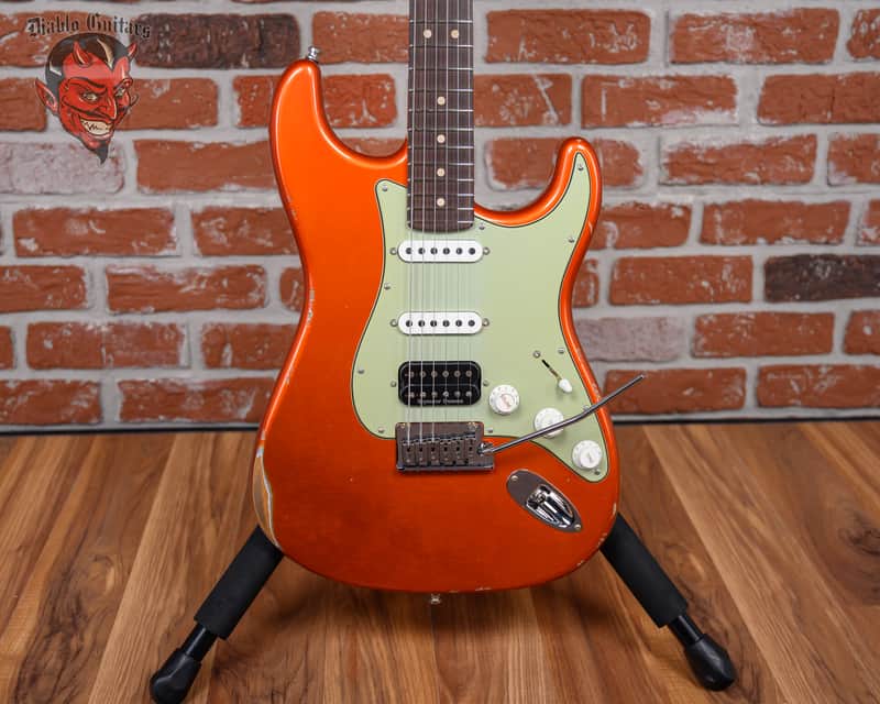 Fender Custom Shop W25 Custom Deluxe Relic HB S1 Stratocaster Candy Tangerine 2025 w/OHSC image 1