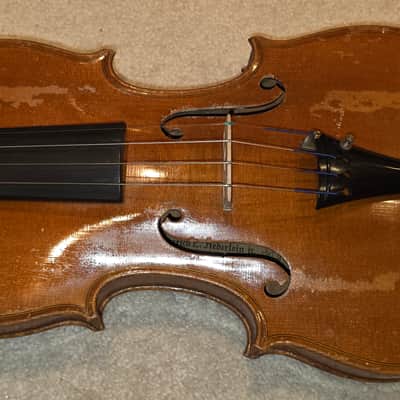 Heinrich E. Heberlein jr. 4/4 Violin 1926 - Varnish image 5