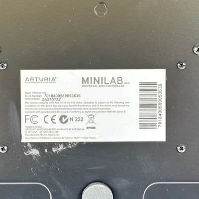 Arturia Minilab MkII 25-Key MIDI Keyboard & Controller image 4