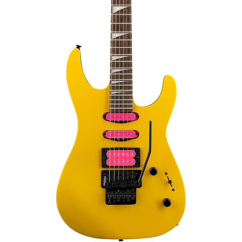 Jackson X Series Dinky DK3XR HSS Electric Guitar Regular Caution Yellow image 1
