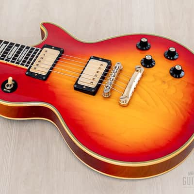 1984 Greco Mint Collection EG500C Custom Vintage Guitar Cherry Sunburst w/ Screamin PAFs, Japan Fujigen image 9