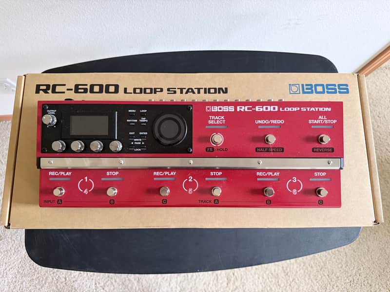 Boss RC-600 Loop Station Looper Pedal 2026 - red image 1
