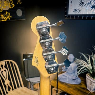 2010 Fender Custom Shop Jazz Bass NOS - Black w/OHSC - 8lb 9oz image 8