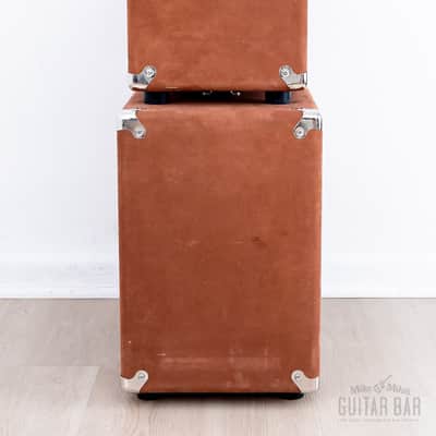 Two-Rock Traditional Clean 100/50 Tube Amp Head & 1x12 Cabinet, Tobacco Suede image 5