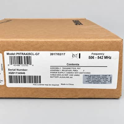 Shure PSM 900 P9TRA425CL Wireless Personal Monitor System image 4