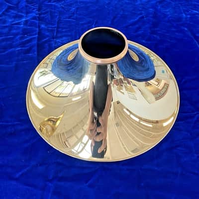 New Alexander 1103/1106 "Soldered, Lot 0.5" Detachable French Horn Bell Flare in Yellow Brass, Lacquered image 2