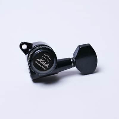 Left-Handed Locking Tuners (Black) – 18:1 – Drop-In for Most Electric/Acoustic Guitars (10mm / 25/64" holes) image 3